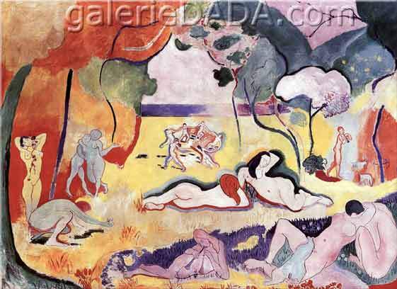 Gemälde Reproduktion von Henri Matisse Joie de vivre