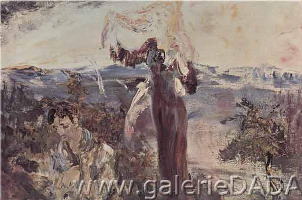 Gemälde Reproduktion von Jack Butler Yeats Aufstieg Willie Riley