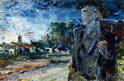 Gemälde Reproduktion von Jack Butler Yeats Die Rückkehr des Wanderer