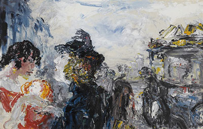 Gemälde Reproduktion von Jack Butler Yeats Ein Glück