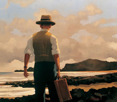 Gemälde Reproduktion von Jack Vettriano Der Drifter