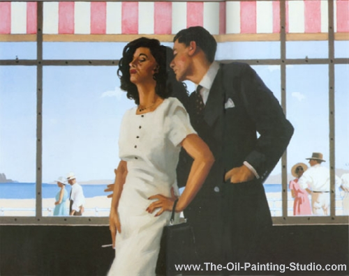 Gemälde Reproduktion von Jack Vettriano 