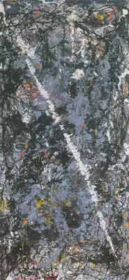 Gemälde Reproduktion von Jackson Pollock Komet