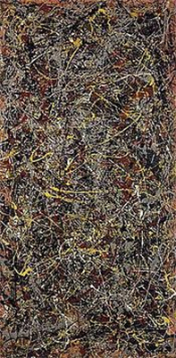 Gemälde Reproduktion von Jackson Pollock Nummer 5