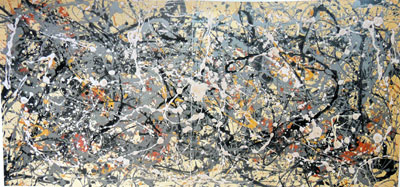 Gemälde Reproduktion von Jackson Pollock Nummer 8, 1949