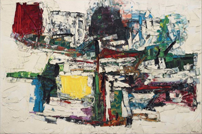 Gemälde Reproduktion von Jean-Paul Riopelle 