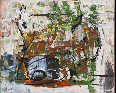 Gemälde Reproduktion von Jean-Paul Riopelle Komposition, 1969