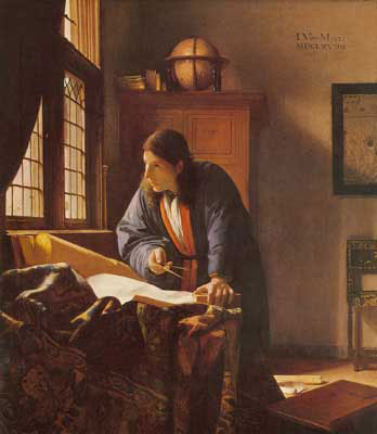 Gemälde Reproduktion von Johannes Vermeer 