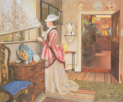 Gemälde Reproduktion von John Atkinson Grimshaw 