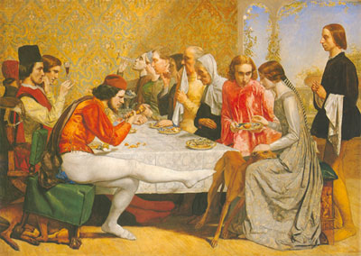 Gemälde Reproduktion von John Everett Millais Isabel