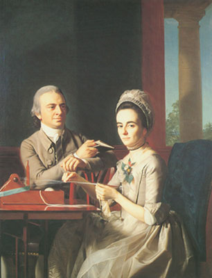 Gemälde Reproduktion von John Singleton Copley Gouverneur Thomas Mifflin