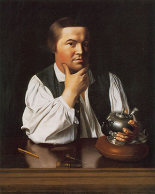 Gemälde Reproduktion von John Singleton Copley Paul Revere