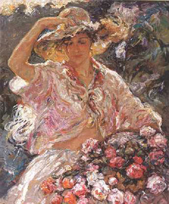 Gemälde Reproduktion von Jose Royo The Sun of the Island