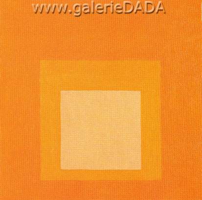 Gemälde Reproduktion von Josef Albers Homage an den Platz II