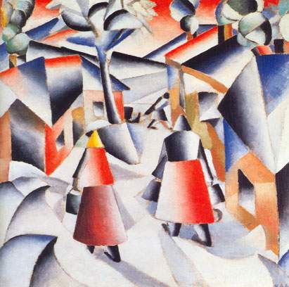 Gemälde Reproduktion von Kasimar Malevich 