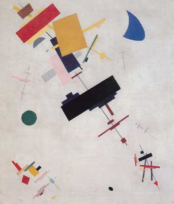 Gemälde Reproduktion von Kasimar Malevich Suprem Nr. 56