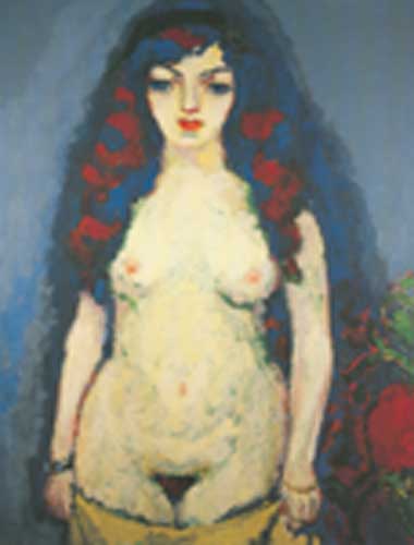 Gemälde Reproduktion von Kees van Dongen Nackte Mädchen