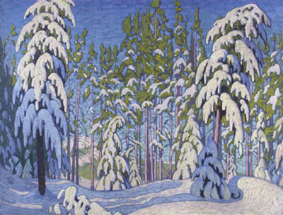 Gemälde Reproduktion von Lawren Harris 