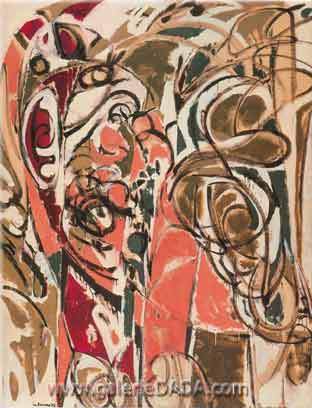 Gemälde Reproduktion von Lee Krasner 