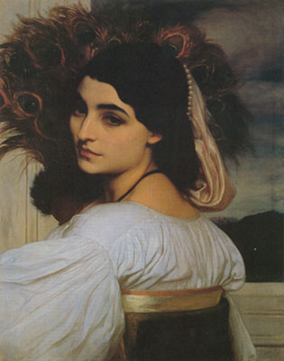 Gemälde Reproduktion von Lord Frederic Leighton Pavonia