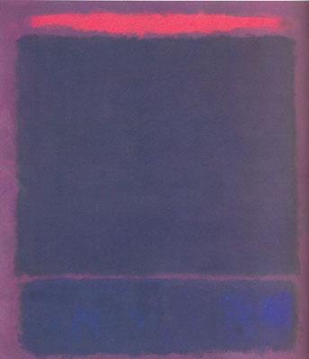 Gemälde Reproduktion von Mark Rothko Die Nummer 118