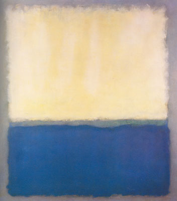 Gemälde Reproduktion von Mark Rothko Licht, Erde und Blau