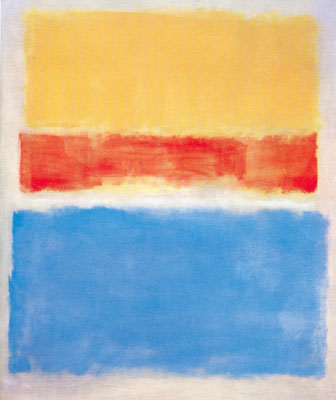 Gemälde Reproduktion von Mark Rothko Ohne Titel 1953b