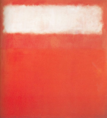 Gemälde Reproduktion von Mark Rothko White Clouds