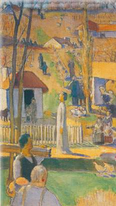 Gemälde Reproduktion von Maurice Denis Homer Walking durch das Land