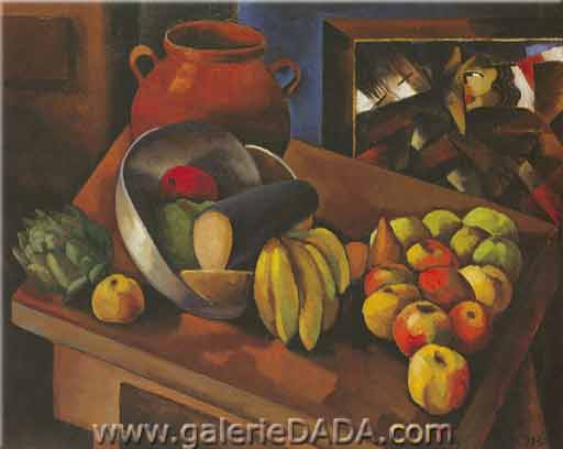 Gemälde Reproduktion von Moise Kisling Stilleben mit Obst