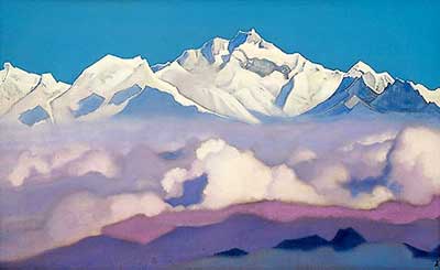 Gemälde Reproduktion von Nicholas Roerich 