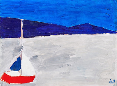 Gemälde Reproduktion von Nicolas De Stael Marine