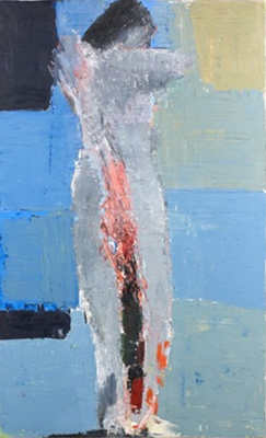 Gemälde Reproduktion von Nicolas De Stael Nu Debout, 1953