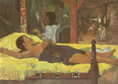 Gemälde Reproduktion von Paul Gauguin Geborene