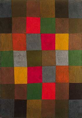 Gemälde Reproduktion von Paul Klee Neue Harmonie