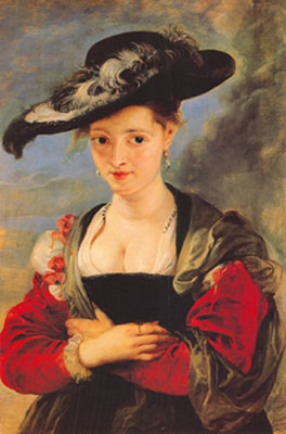 Gemälde Reproduktion von Peter Paul Rubens Le Chapeau de Paille