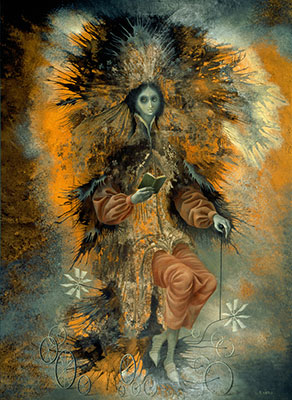 Gemälde Reproduktion von Remedios Varo Charakter II