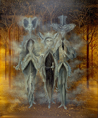 Gemälde Reproduktion von Remedios Varo Die Sonne des Himmels