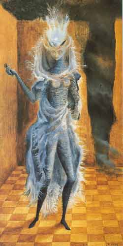 Gemälde Reproduktion von Remedios Varo Minotaur