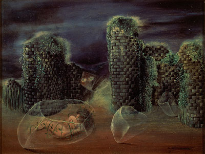 Gemälde Reproduktion von Remedios Varo Ruhezustand