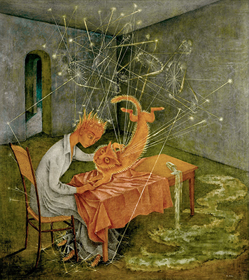 Gemälde Reproduktion von Remedios Varo Sympathie