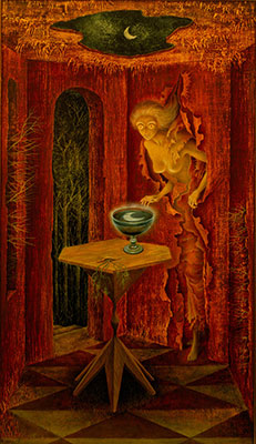 Gemälde Reproduktion von Remedios Varo Wiedergeboren