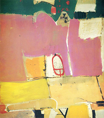 Gemälde Reproduktion von Richard Diebenkorn Albuquerque Nr. 4