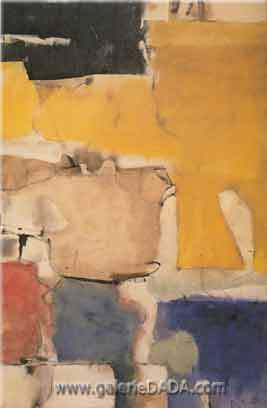 Gemälde Reproduktion von Richard Diebenkorn Albuquerque Nr. 9