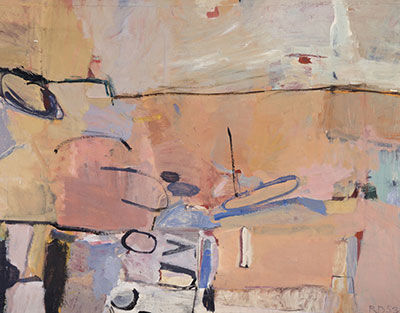 Gemälde Reproduktion von Richard Diebenkorn Berkeley Nr. 3