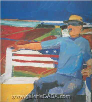 Gemälde Reproduktion von Richard Diebenkorn Juli