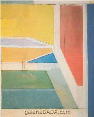 Gemälde Reproduktion von Richard Diebenkorn Ocean Park Nr. 27