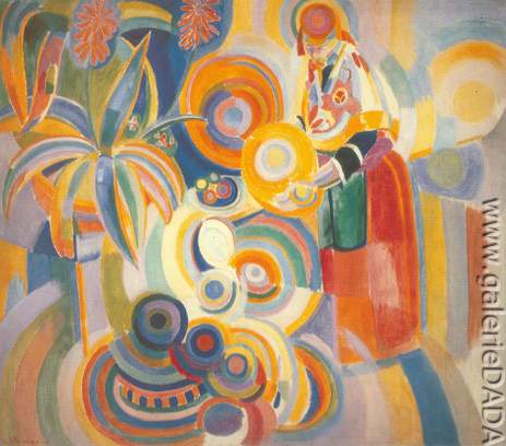 Gemälde Reproduktion von Robert & Sonia Delaunay Die große portugiesische