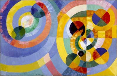 Gemälde Reproduktion von Robert & Sonia Delaunay Rundschreiben