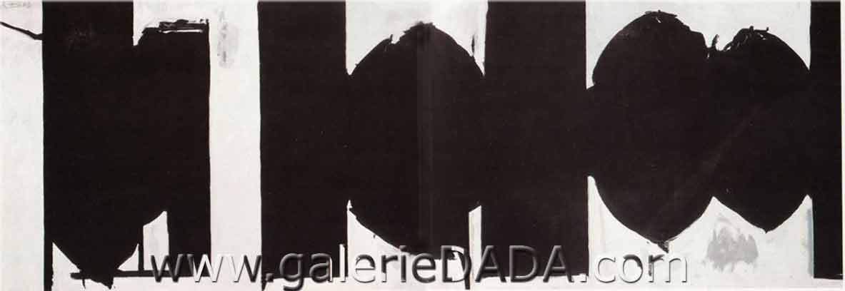 Gemälde Reproduktion von Robert Motherwell Die Armut der spanischen Republik Nr. 100